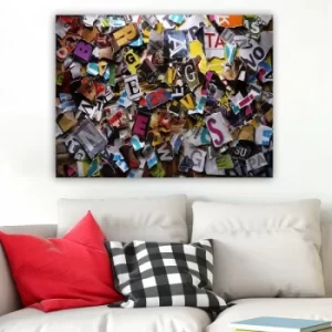 Image of 57057337_70100 Multicolor Decorative Canvas Painting