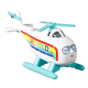 Image of Thomas & Friends Small Push Along Rainbow Harold Figure