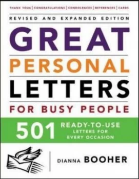 Image of Great Personal Letters for Busy People by Dianna Booher Book