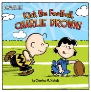 Image of kick the football charlie brown