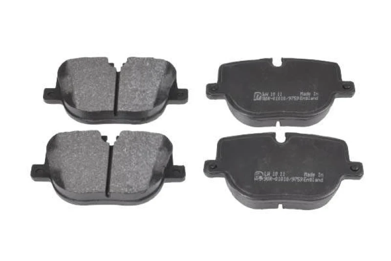 Image of Blue PRINT ADJ134208 Brake pad set Rear Axle, prepared for wear warning indicator Brake Pad Set,disc brake (402)