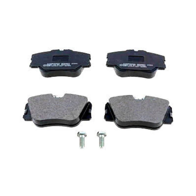 Image of ZIMMERMANN 20941.190.1 Brake pad set Front Axle, prepared for wear warning indicator, Photo corresponds to scope of supply, with bolts/screws Brake P