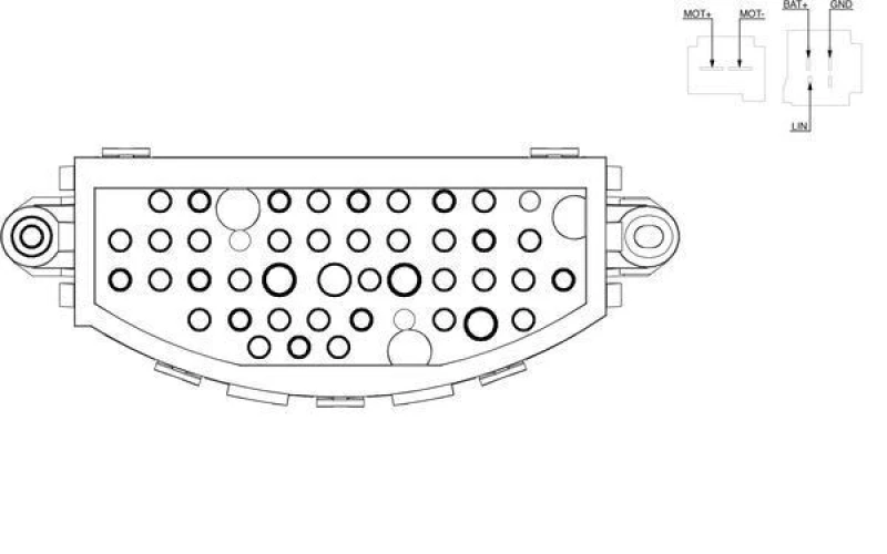 Image of Blower motor regulator MAHLE ABR 22 000S