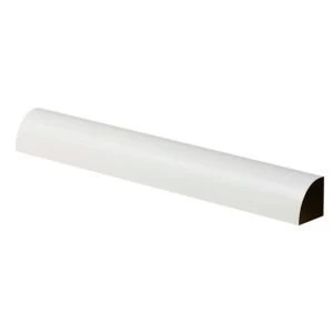 Image of Timber Cladding Foil wrapped Barrel moulding T18mm W18mm L2400mm