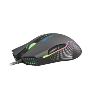 Image of Fury Hustler USB 6400 DPI 7 Buttons Optical RGB Backlit Lightweight Gaming Mouse
