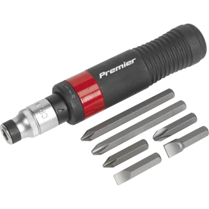 Image of Sealey 8 Piece Manual Impact Driver and Bit Set