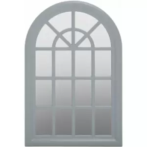 Image of Shayla Grey Wall Mirror - Premier Housewares