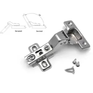 image of Angular Standard 30 Degree Door Hinge 35mm - Without Euro Screw