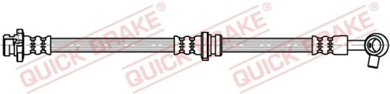Image of QUICK BRAKE Brake hose QUICK BRAKE 50.110