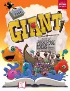 Image of giant book of preschool ideas for childrens ministry