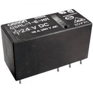 Image of PCB relays 5 Vdc 16 A 1 change over Omron G5RL 1 E
