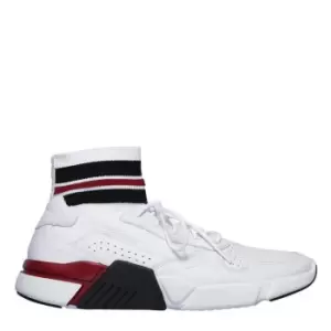Image of Skechers Block Mens Trainers - White
