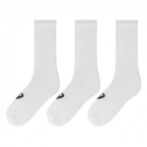 Image of Asics Crew Sock 3 Pack Womens - White