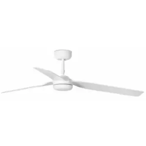 Image of Faro Punt White Ceiling Fan With dc Motor Smart