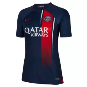 Image of Nike Paris Saint Germain Home Shirt 2023 2024 Womens - Blue