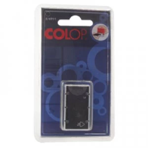 image of Colop E4911 Replacement Stamp Pad Black Pack of 2 E4911