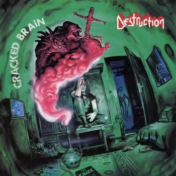 Image of Destruction - Cracked Brain Green Vinyl