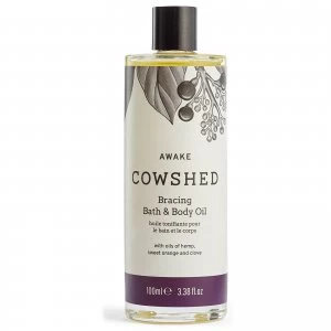 Image of Cowshed AWAKE Bracing Bath & Body Oil 100ml