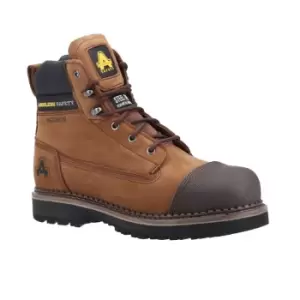 Image of Amblers Mens AS233 Leather Scuff Boot (10 UK) (Brown)
