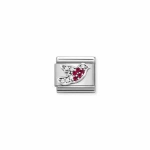 Image of Nomination Composable CL SYMBOLS OX Steel Cz And Silver 925 Jewellery