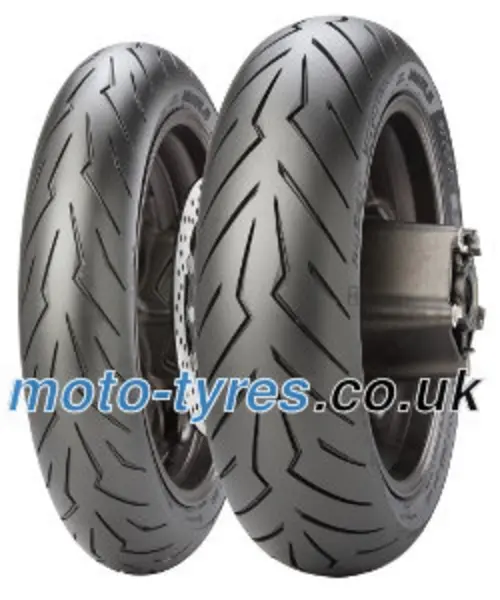 Image of Pirelli Diablo Rosso Scooter SC ( 120/70-15 TL 56S M/C, Front wheel ) R-479840 Motorcycle Tyres Scooter / Moped Tyres