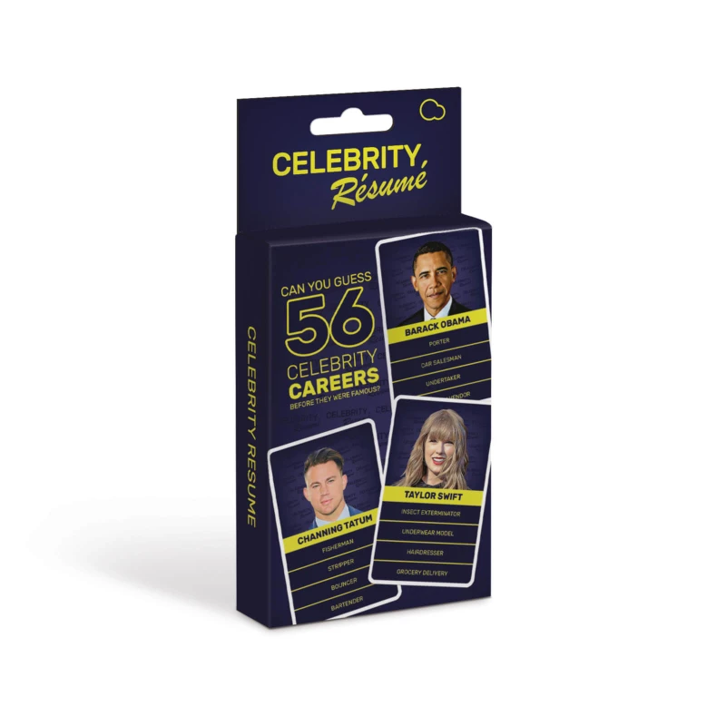 Image of Celebrity Resume Card Game