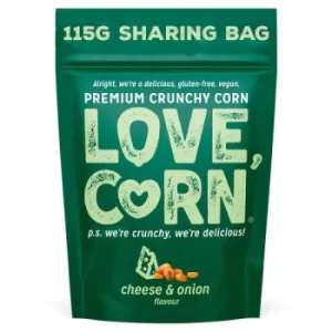 Image of Love Corn Cheese & Onion 115g (6 minimum)