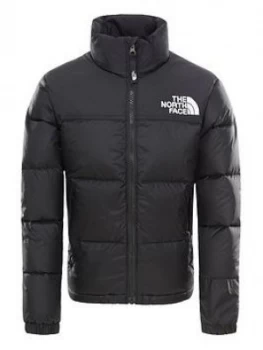 Image of Boys, The North Face Youth 1996 Retro Nuptse Down Jacket - Black Size M 10-12 Years