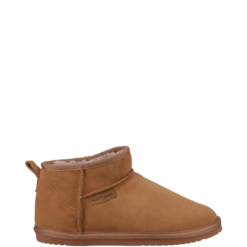 Image of Hush Puppies Ashanti Slippers Tan female 3 (36)