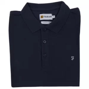 image of Farah Mens Cove Polo Shirt True Navy Large