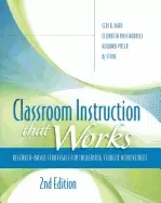 Image of classroom instruction that works research based strategies for increasing s