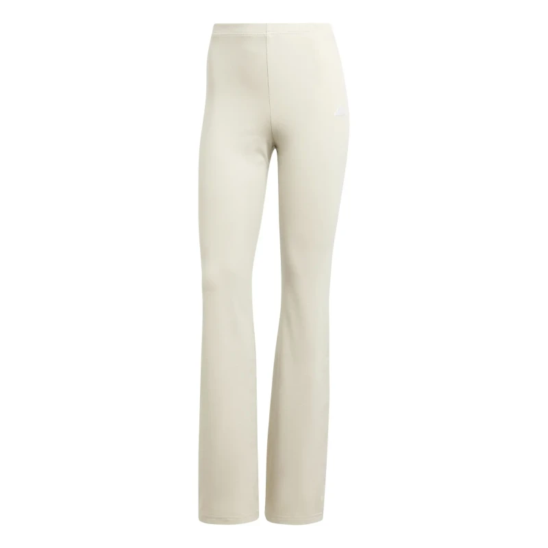 Image of Adidas Womens flared leggings adidas Essentials Small Logo Beige Female XL