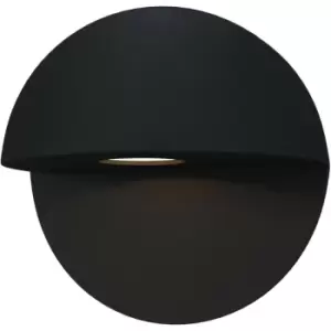 image of Maytoni Outdoor - Mezzo Outdoor Mezzo Integrated LED Black Surface Mounted Wall Lamp IP54