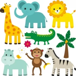 Image of CST016 Multicolor Decorative Wall Sticker