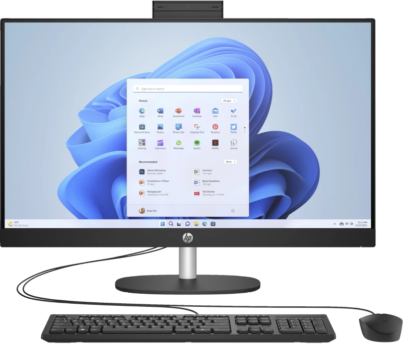 Image of HP 27-cr0038na AMD Ryzen 5 7520U 68.6cm (27") 1920 x 1080 pixel