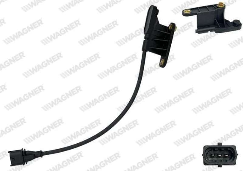 Image of Camshaft position sensor WAGNER CAS00116