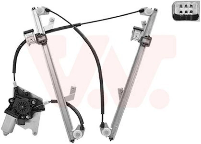 Image of VAN WEZEL Window regulator VAN WEZEL 3099262