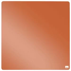 image of Nobo Magnetic Whiteboard Tile 360 x 360mm, Orange