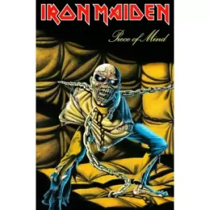 Image of Iron Maiden - Piece Of Mind Textile Poster