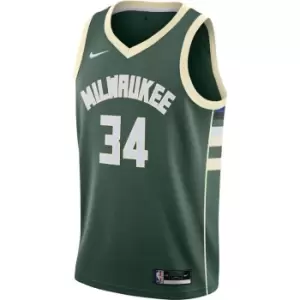 image of Nike NBA Icon Edition Swingman Jersey - Green