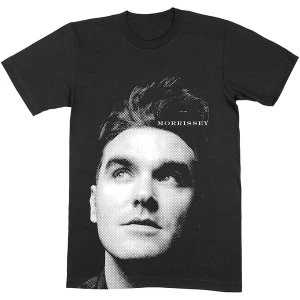 image of Morrissey - Everyday Photo Unisex Large T-Shirt - Black