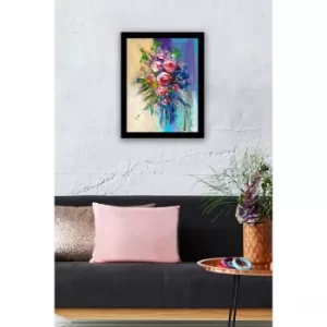 Image of SC0049 Multicolor Decorative Framed MDF Painting
