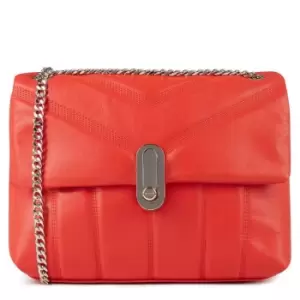 Image of Ted Baker Ayahlin Lock Flap Over Bag - Red