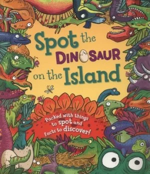 Image of Spot the dinosaur on the island by Stella Maidment