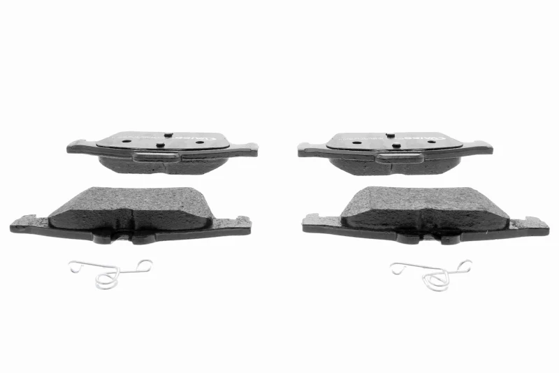 Image of VAICO V25-0226 Brake pad set Rear Axle, not prepared for wear warning indicator, Q+, original equipment manufacturer quality Brake Pad Set,disc brake