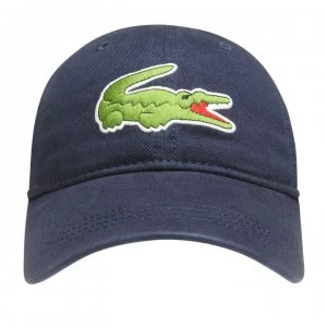 image of Lacoste Lacoste Large Logo Cap Mens - Navy Blue 166