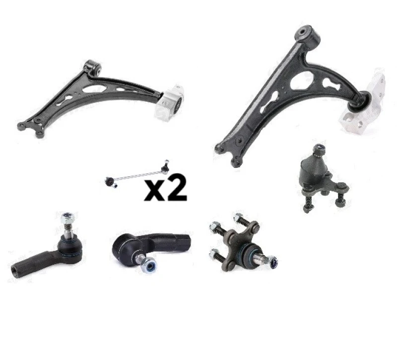 Image of RIDEX 772S0295 Control arm repair kit Front Axle Suspension Kit (772)