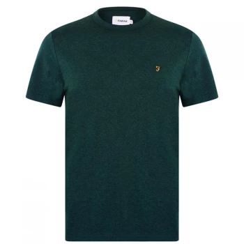 image of Farah Vintage Short Sleeve T Shirt - Emerald Ml 323