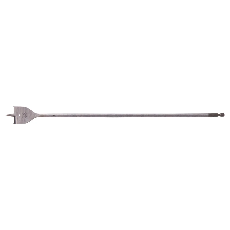 Image of Makita 1/4" Hex Shank Flat Wood Drill Bit E-17538 Diameter: 32mm