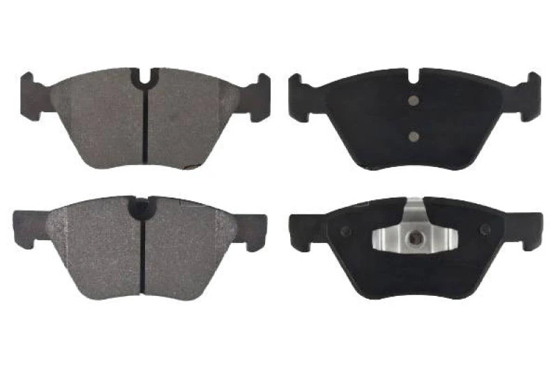 Image of SWAG 20 91 6670 Brake pad set Front Axle, prepared for wear warning indicator, with piston clip Brake Pad Set,disc brake (402)